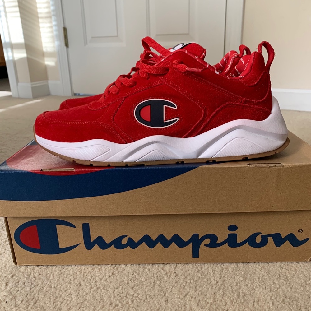 Red Champion Sneakers